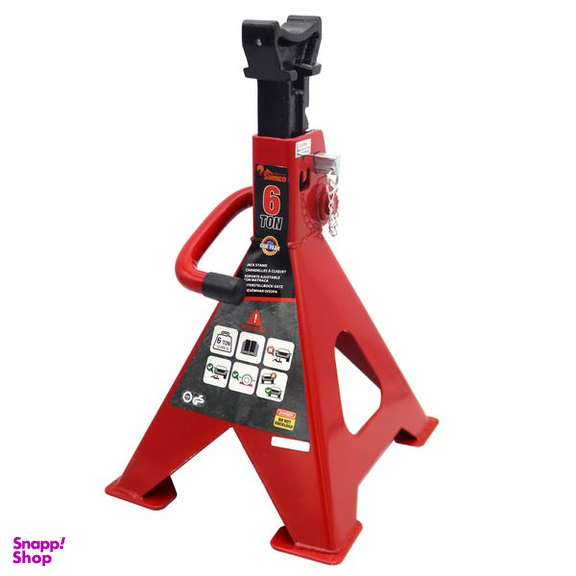 خرک خودرو سامکو مدل دنده ای کد YP-6000KG ظرفیت 6 تن مجموعه 2 عددی
