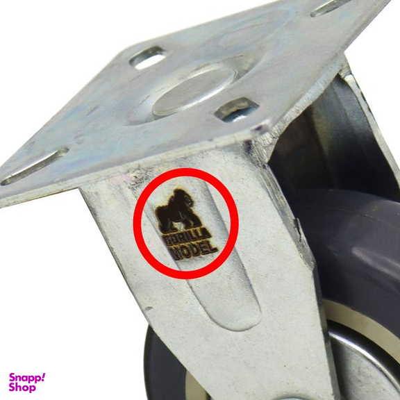 چرخ کفی‌دار مدل گوریلا کد YP-SABET-KAFI-75MM