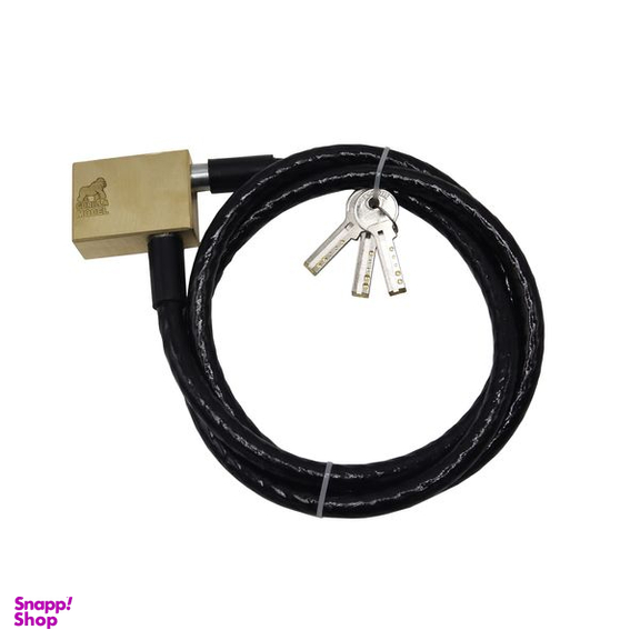 قفل کابلی موتور سیکلت مدل گوریلا کد YP-G-150CM