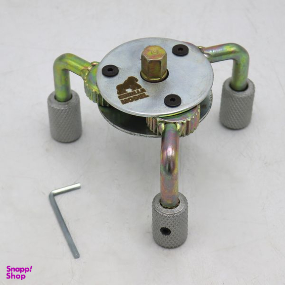 آچار فیلتر روغن سه شاخ مدل گوریلا کد YPM-45-95MM