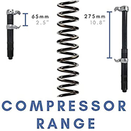 فنر جمع کن نیمه هیدرولیک مدل سویفت کد YP-NIME HAYDRULIC-280MM مجموعه 2 عددی