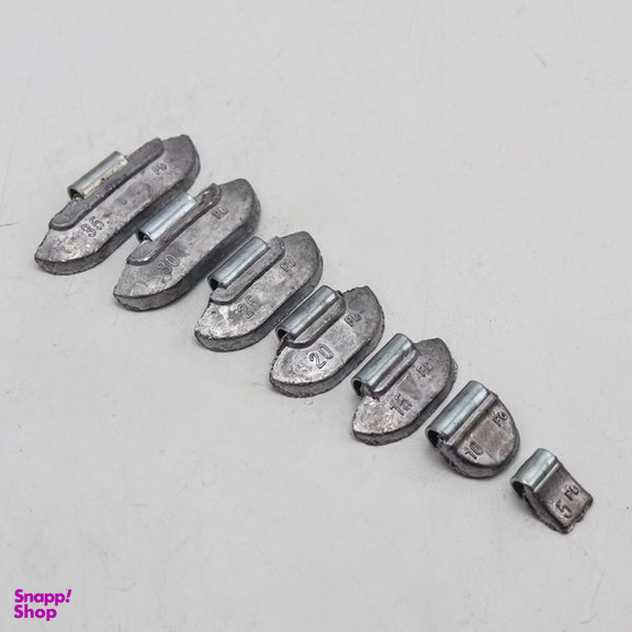 سرب بالانس لاستیک سامکو مدل گیره ای کد YP-5-35GR مجموعه 28 عددی
