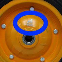 چرخ فرغون مدل گوریلا کد YP-Z-ALA-350-8