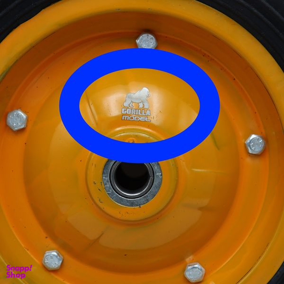 چرخ فرغون مدل گوریلا کد YP-Z-ALA-350-8