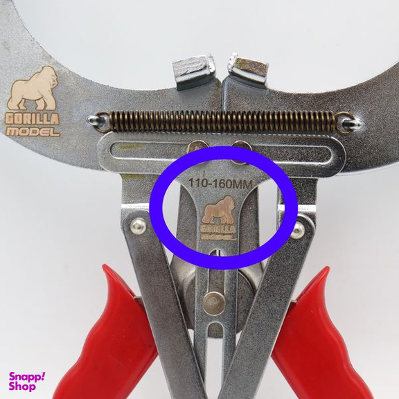 انبر رینگ بازکن مدل گوریلا کد YP-KAMIYOONI-110-160MM
