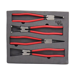 انبر خار بازکن و جمع کن مدل سویفت کد YP-SAR SAF-KAJ-330MM مجموعه 4 عددی