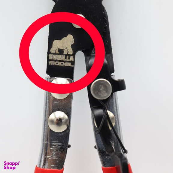 انبر بست شلنگ رادیاتور مدل گوریلا کد YP-ZAVIYEDAR-22CM سایز 8.5 اینچ