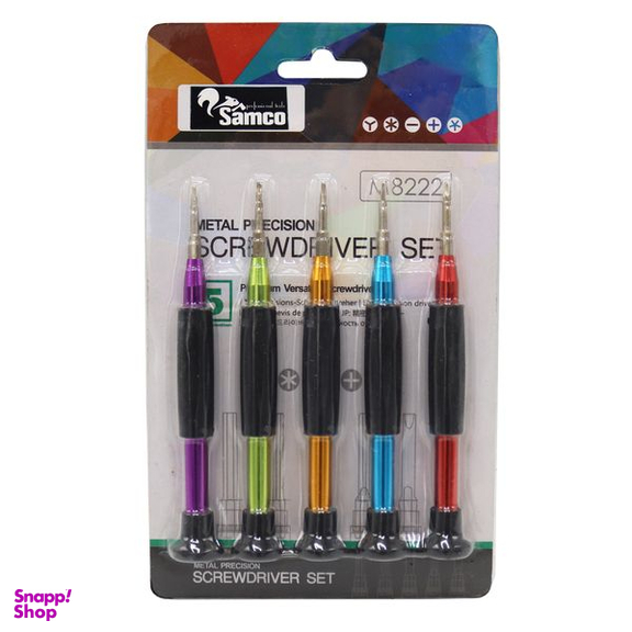 پیچ گوشتی سامکو مدل YP-05 مجموعه 5 عددی