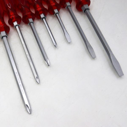 پیچ گوشتی ضربه خور دوسو و چهارسو اس تی ای (S.T.A) مدل YP-07S مجموعه 7 عددی