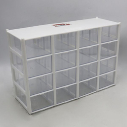 جعبه نظم دهنده ابزار سامکو مدل 16 کشو طرح کریستالی کد YP-M16-30x20x12CM