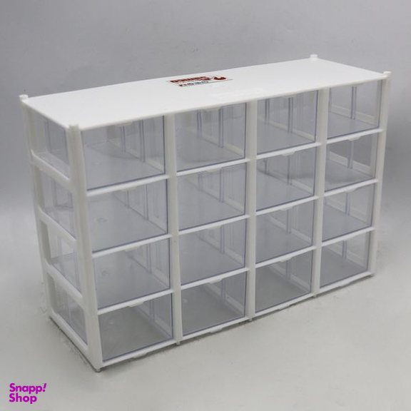 جعبه نظم دهنده ابزار سامکو مدل 16 کشو طرح کریستالی کد YP-M16-30x20x12CM