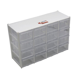 جعبه نظم دهنده ابزار سامکو مدل 16 کشو طرح کریستالی کد YP-M16-30x20x12CM