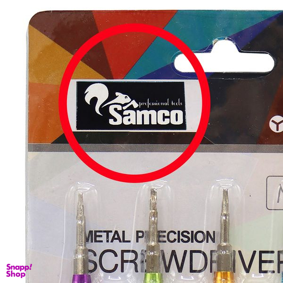 پیچ گوشتی سامکو مدل YP-05 مجموعه 5 عددی