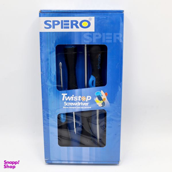 پیچ گوشتی دوسو و چهارسو اسپرو (Spro) مدل YP-05 مجموعه 5 عددی
