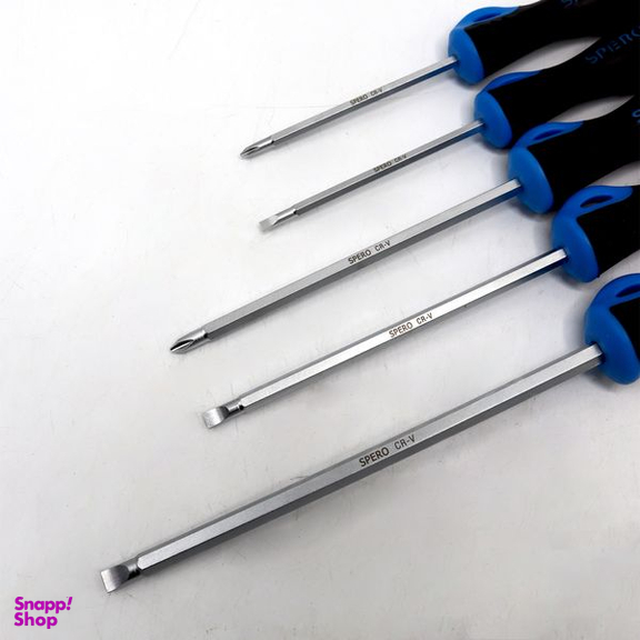 پیچ گوشتی دوسو و چهارسو اسپرو (Spro) مدل YP-05 مجموعه 5 عددی