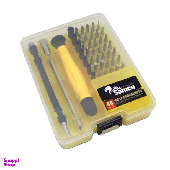 سری پیچ گوشتی سامکو کد YPR-046 مجموعه 46 عددی