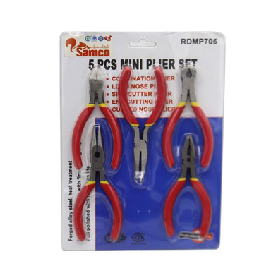 انبر سامکو مدل YP-4.5-5INCH مجموعه 5 عددی