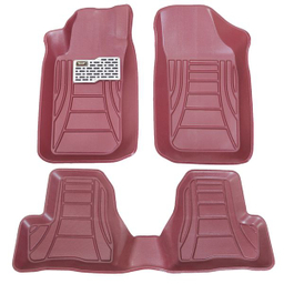 کفپوش سه بعدی خودرو ماهوت مدل لب برگردان مناسب برای پژو 207 هاچبک