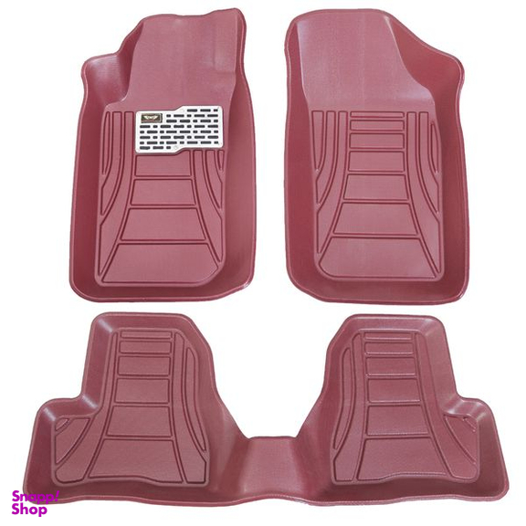 کفپوش سه بعدی خودرو ماهوت مدل لب برگردان مناسب برای پژو 207 هاچبک