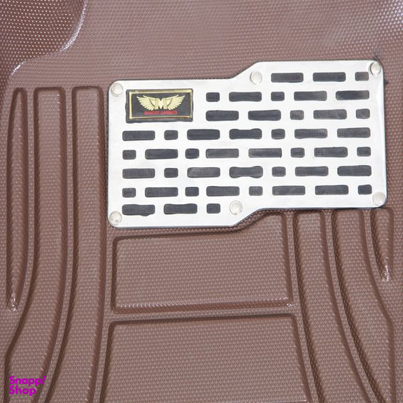 کفپوش سه بعدی خودرو ماهوت مدل لب برگردان مناسب برای پژو 207 هاچبک