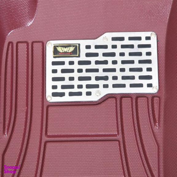 کفپوش سه بعدی خودرو ماهوت مدل لب برگردان مناسب برای پژو 207 هاچبک