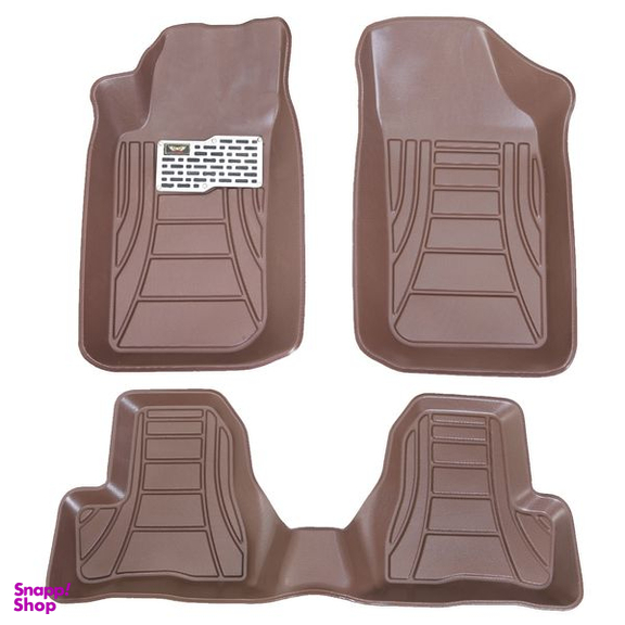 کفپوش سه بعدی خودرو ماهوت مدل لب برگردان مناسب برای پژو 207 هاچبک