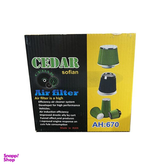 فیلتر هوا خودرو سدار مدل AH670