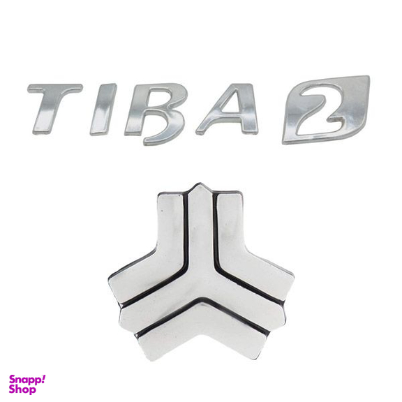 آرم صندوق عقب خودرو قطعه سازان کبیر مدل ARM-TIBA2-506 مناسب برای تیبا 2 مجموعه 2 عددی