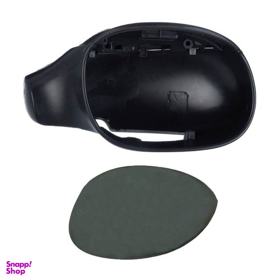 قاب آینه جانبی راست قطعه سازان کبیر مدل GHB-206GRY-R مناسب برای پژو 206 به همراه فلاپ
