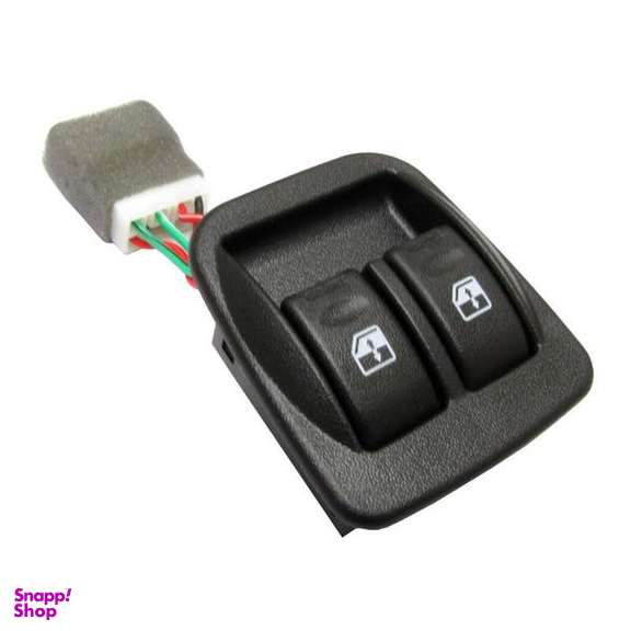 کلید شیشه بالابر مدل دوپل کدx401 مناسب برای پراید