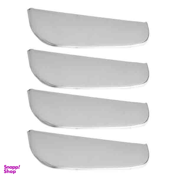 قاب روی دستگیره درب خودرو قطعه سازان کبیر مدل GHB-TIBA-776 مناسب برای تیبا مجموعه 4 عددی