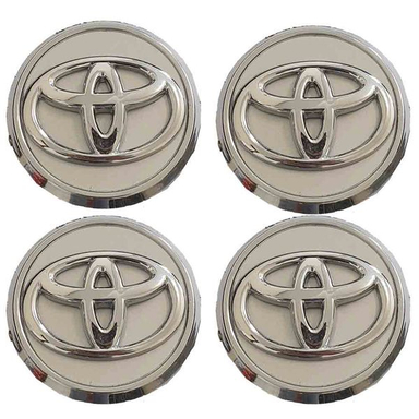 درپوش رینگ قطعه سازان کبیر مدل RING-TOY-943 مناسب برای تویوتا مجموعه 4 عددی