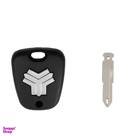 قاب یدک ریموت خودرو قطعه سازان کبیر مدل YADK-TIB-176 مناسب برای تیبا مجموعه 2 عددی