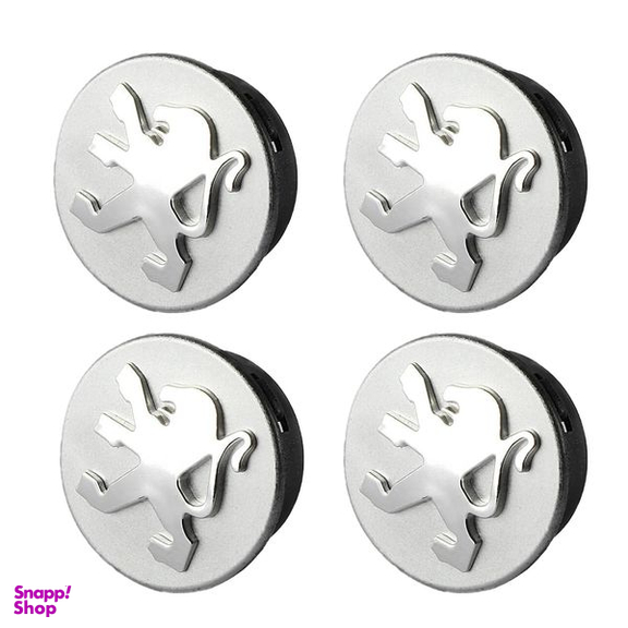 درپوش رینگ قطعه سازان کبیر مدل PUG-206-01 مناسب برای پژو 206 مجموعه 4 عددی