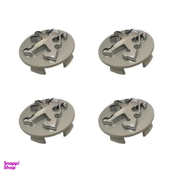 درپوش رینگ قطعه سازان کبیر مدل PUG-207-01 مناسب برای پژو 207 مجموعه 4 عددی