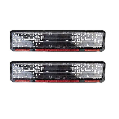 قاب پلاک خودرو مدل dan201 بسته دو عددی