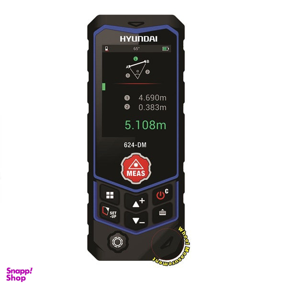 متر لیزری هیوندای (Hyundai) مدل 624-DM سایز 60 متر
