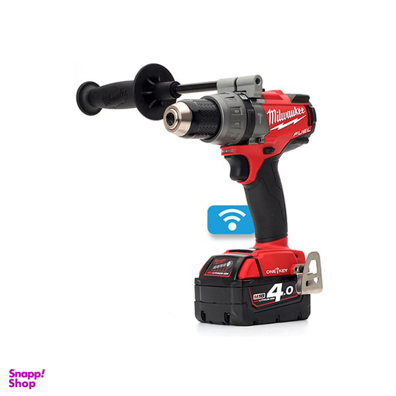 دریل شارژی چکشی براشلس میلواکی مدل M18ONEPD-402X باتری لیتیوم 18 ولت