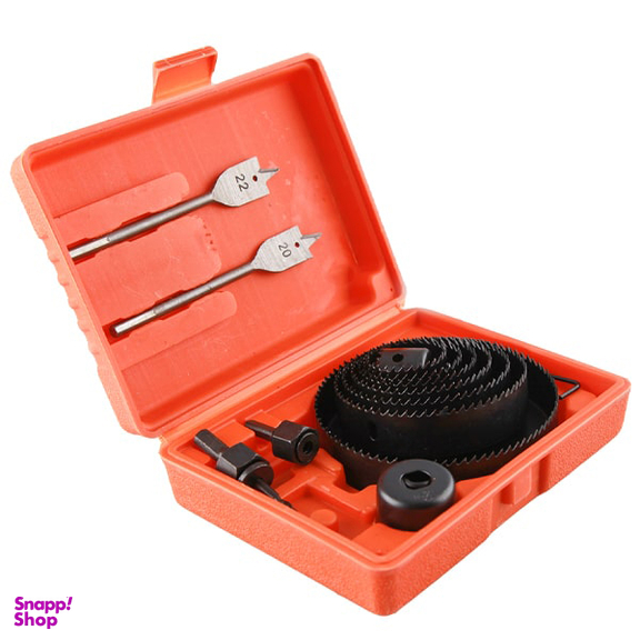 مته گرد بر و برگی چوب موتا (Moota) مدل SET-18 مجموعه 18 عددی