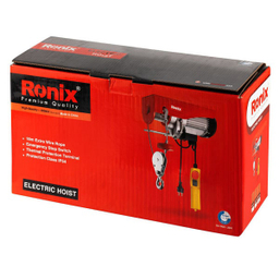 جرثقیل سقفی برقی رونیکس (Ronix) مدل RH-4131 وزن 300 کیلوگرم سایز 18 متر