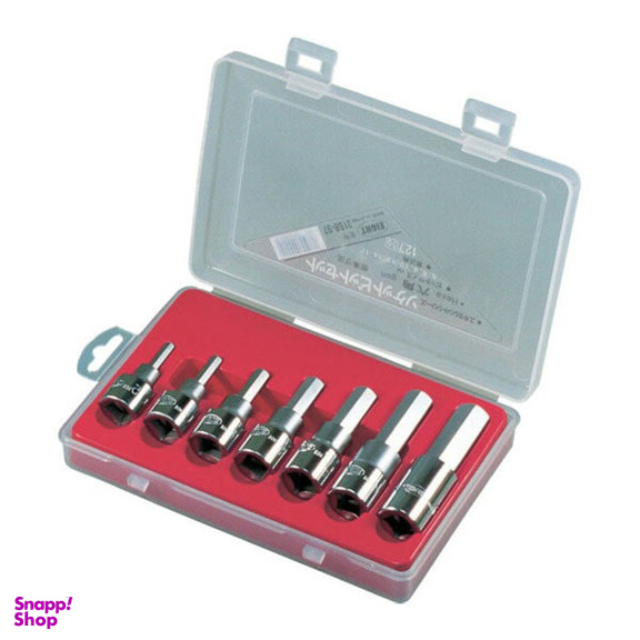 آلن بکسی شش گوش 1.2 اینچ ایت (Eight) مدل 21SB-S7 مجموعه 7 عددی