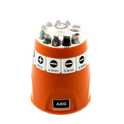 سر پیچ گوشتی آاگ (AEG) مدل AEG-10pc مجموعه 10 عددی