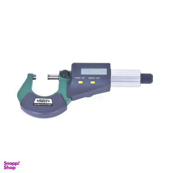 میکرومتر دیجیتال خارج سنج اینسایز (Insize) مدل 50-3109 سایز 50-25 میلی متر