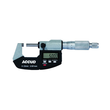 میکرومتر دیجیتال خارج سنج آکاد (Accud) مدل 03-001-311 سایز 25-0 میلی متر