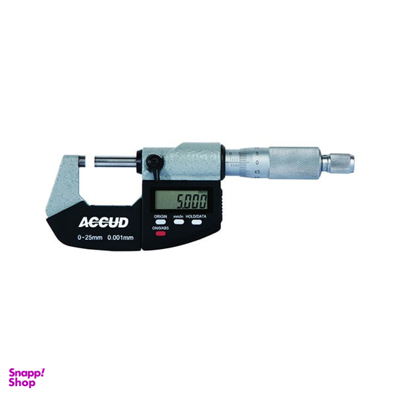 میکرومتر دیجیتال خارج سنج آکاد (Accud) مدل 03-001-311 سایز 25-0 میلی متر