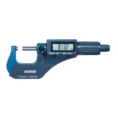 میکرومتر دیجیتال خارج سنج آکاد (Accud) مدل 02-001-312 سایز 25-0 میلی متر
