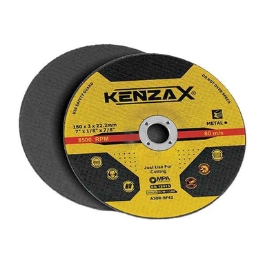 صفحه برش آهن کنزاکس (Kenzax) مدل KCW-7018 سایز 180x3 میلی متر
