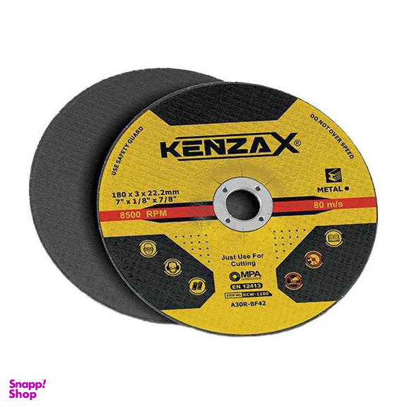 صفحه برش آهن کنزاکس (Kenzax) مدل KCW-7018 سایز 180x3 میلی متر