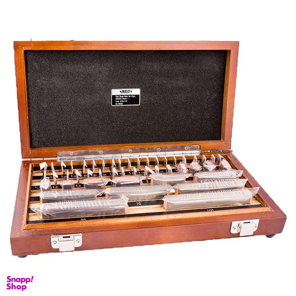 گیج بلوک اینسایز (Insize) مدل 247-4100 مجموعه 47 عددی