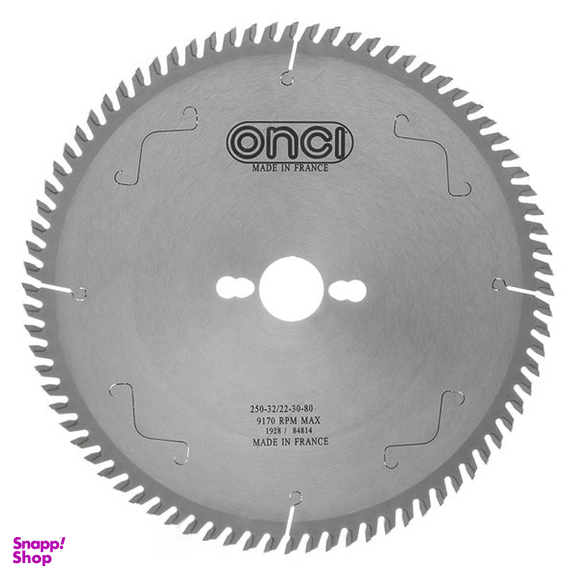 تیغ اره الماسه MDF انسی (Onci) مدل LHS066086-1 سایز 250x80 میلی متر